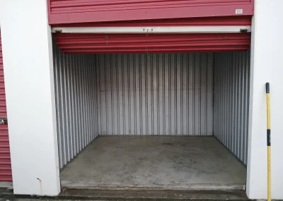 Empty storage unit after a Haul Of Fame cleanout - Huntsville area junk removal